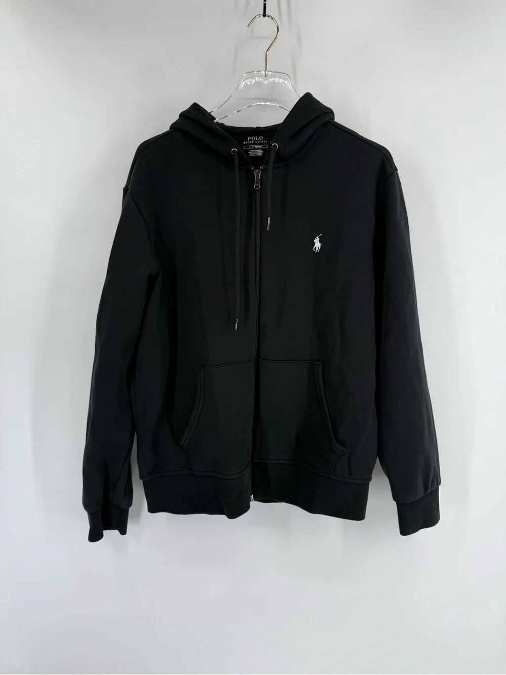Polo Ralph Lauren Men's Double-Knit Full-Zip Hoodie size large